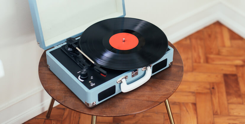 Image of record player.