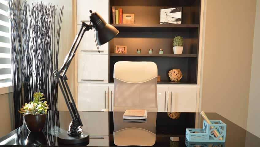 How to maximise space in your home office