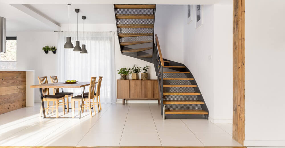 Image of a minimalist design kitchen.