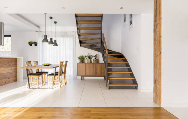 Image of a minimalist design kitchen.