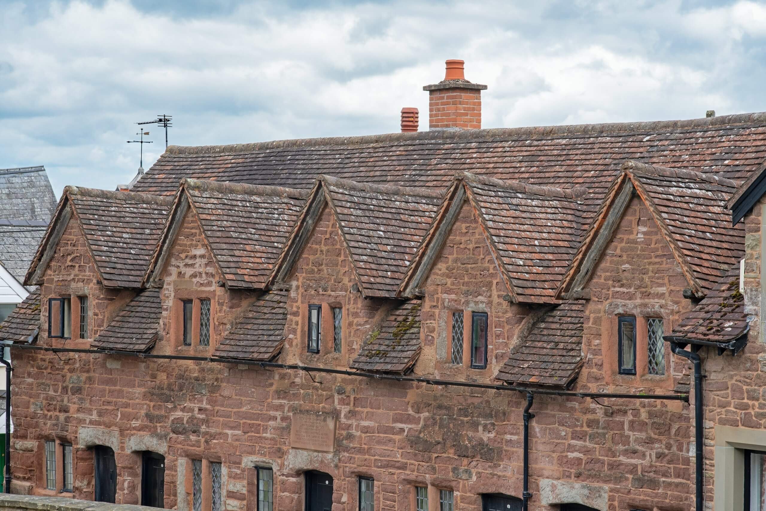 5 original homes which were converted into 3 without altering their Tudor frontage in ross on wye.
